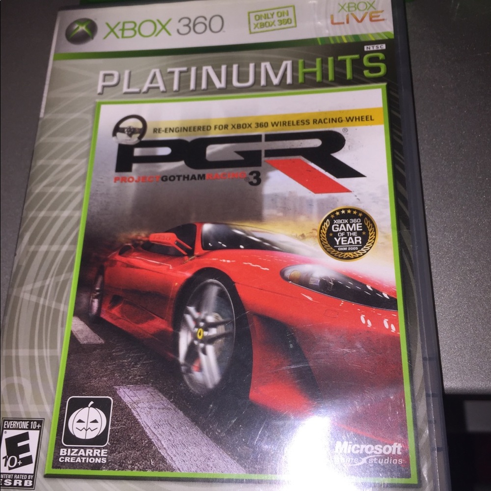 PGR racing Xbox 360